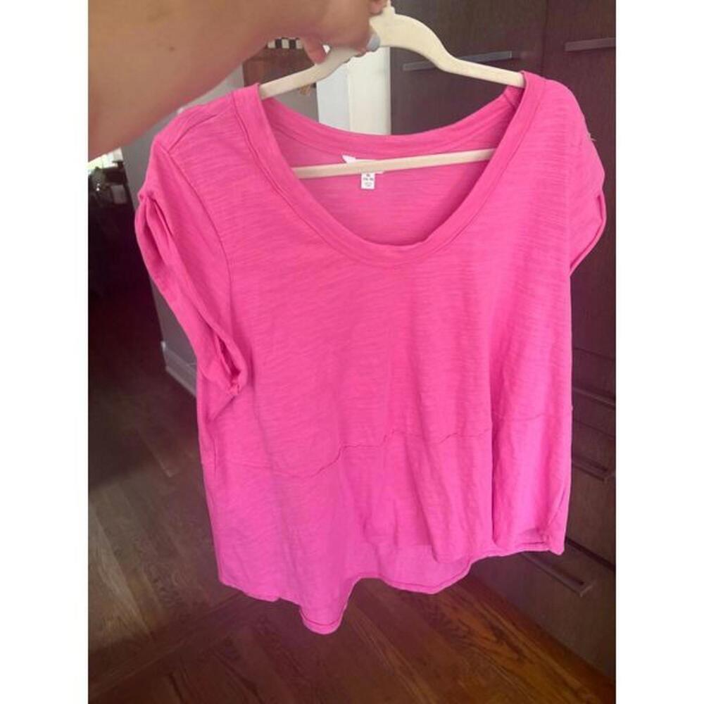 Time and try pink shirt short sleeve XL